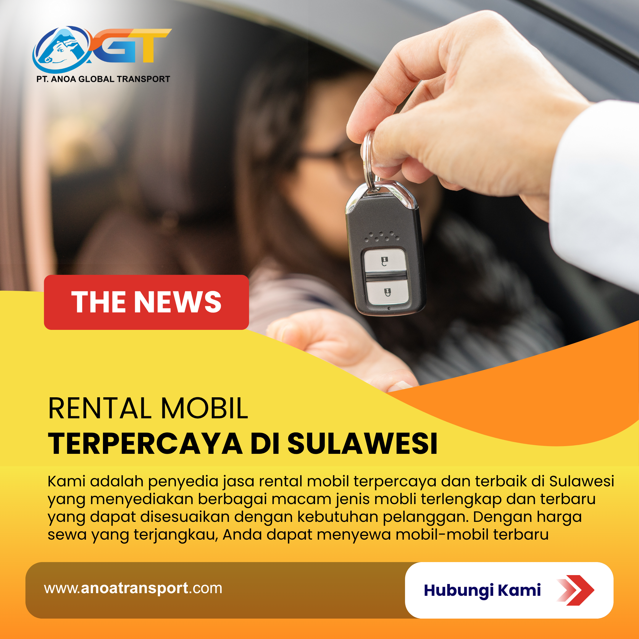 Rental Mobil Terpercaya di Sulawesi